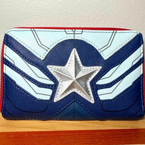 Avengers- The Falcon and the Winter Soldier- Loungefly Wallet - Picture 1 of 6